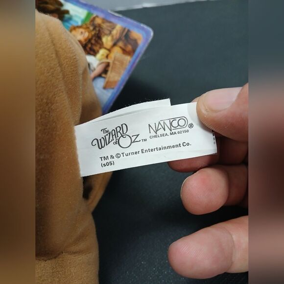 Sugar Loaf Wizard Of Oz The Cowardly Lion Vintage Nanco 13" Plush New - Picture 4 of 4